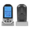 iMounTEK Digital Meat Thermometer W/Backlit LCD 98ft/30m Remote Monitoring Timer Alarm For BBQ Oven Grill Smoker Kitchen Outdoor Use