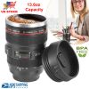 Camera Lens Coffee Mug Cup 13.6oz Food-Grade Stainless Steel Travel Photography Insulated Mug for All Ages