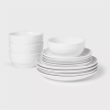 12pc Stoneware Westfield Dinnerware Set